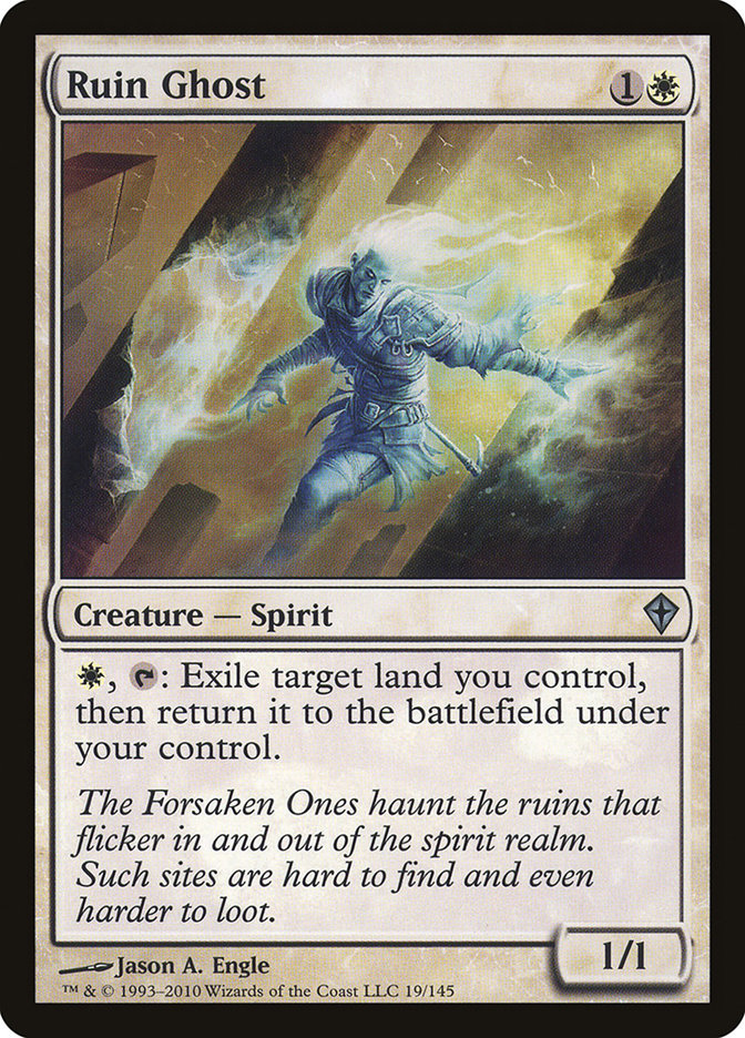 Ruin Ghost 19/145 (Worldwake)  | Chromatic Games