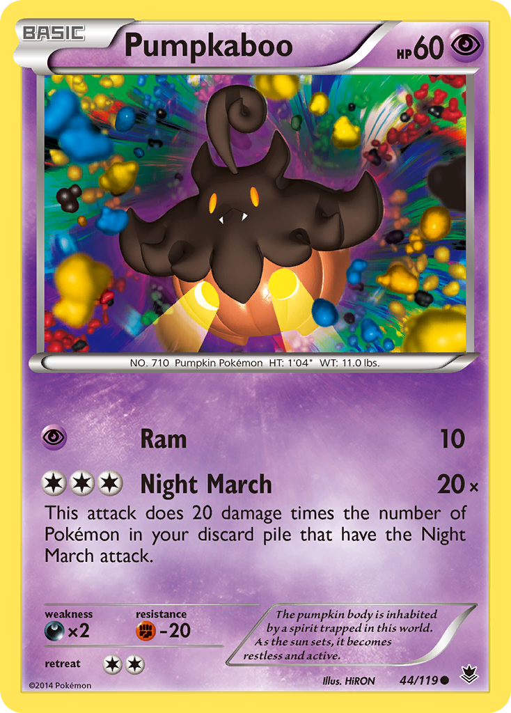 Pumpkaboo (44/119) [XY: Phantom Forces] | Chromatic Games