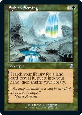 Sylvan Scrying 367/289 (Time Spiral: Remastered)  | Chromatic Games