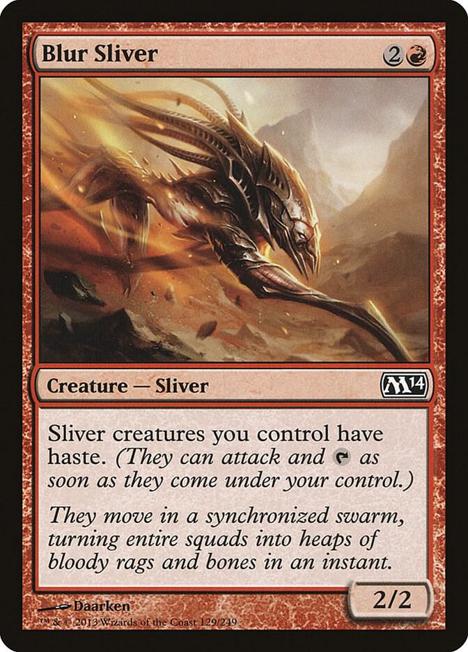 Blur Sliver 129 (Magic 2014 (M14))  | Chromatic Games