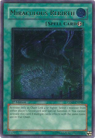 Miraculous Rebirth [CDIP-EN044] Ultimate Rare | Chromatic Games