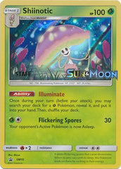 Shiinotic (SM10) (Staff Prerelease Promo) [Sun & Moon: Black Star Promos] | Chromatic Games