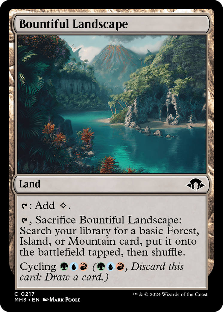 Bountiful Landscape [Modern Horizons 3] | Chromatic Games