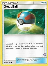 Great Ball (119/149) (Deck Exclusive #25) [Sun & Moon: Trainer Kit - Alolan Sandslash] | Chromatic Games