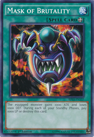 Mask of Brutality [BP03-EN137] Common | Chromatic Games
