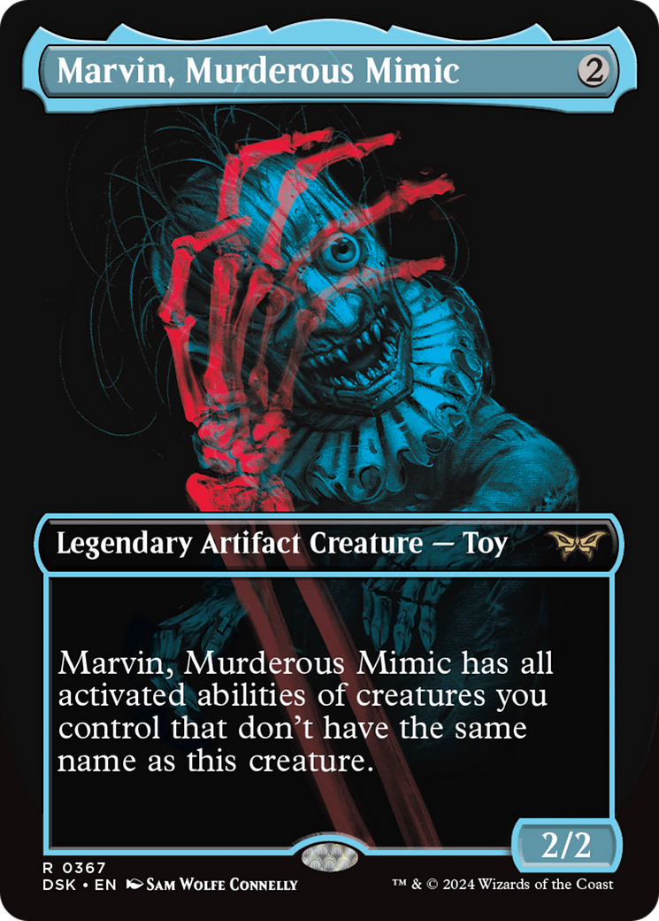 Marvin, Murderous Mimic (Showcase) [Duskmourn: House of Horror] | Chromatic Games