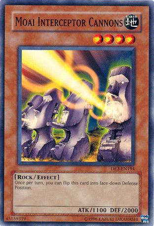 Moai Interceptor Cannons [DR3-EN194] Common | Chromatic Games