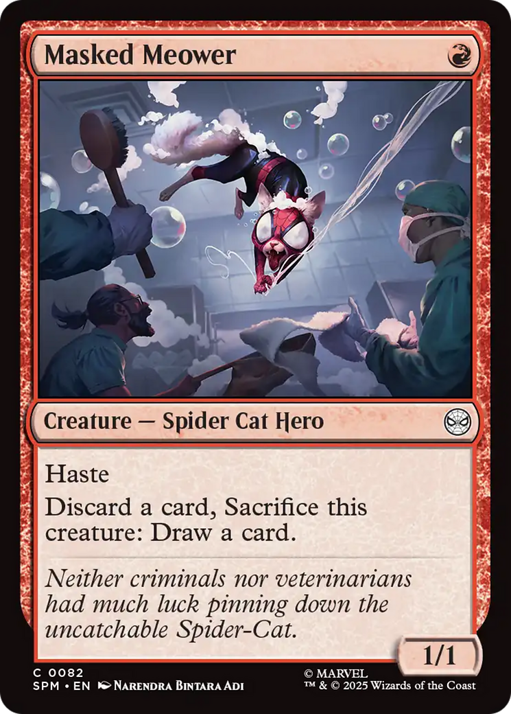 Masked Meower [Marvel's Spider-Man] | Chromatic Games