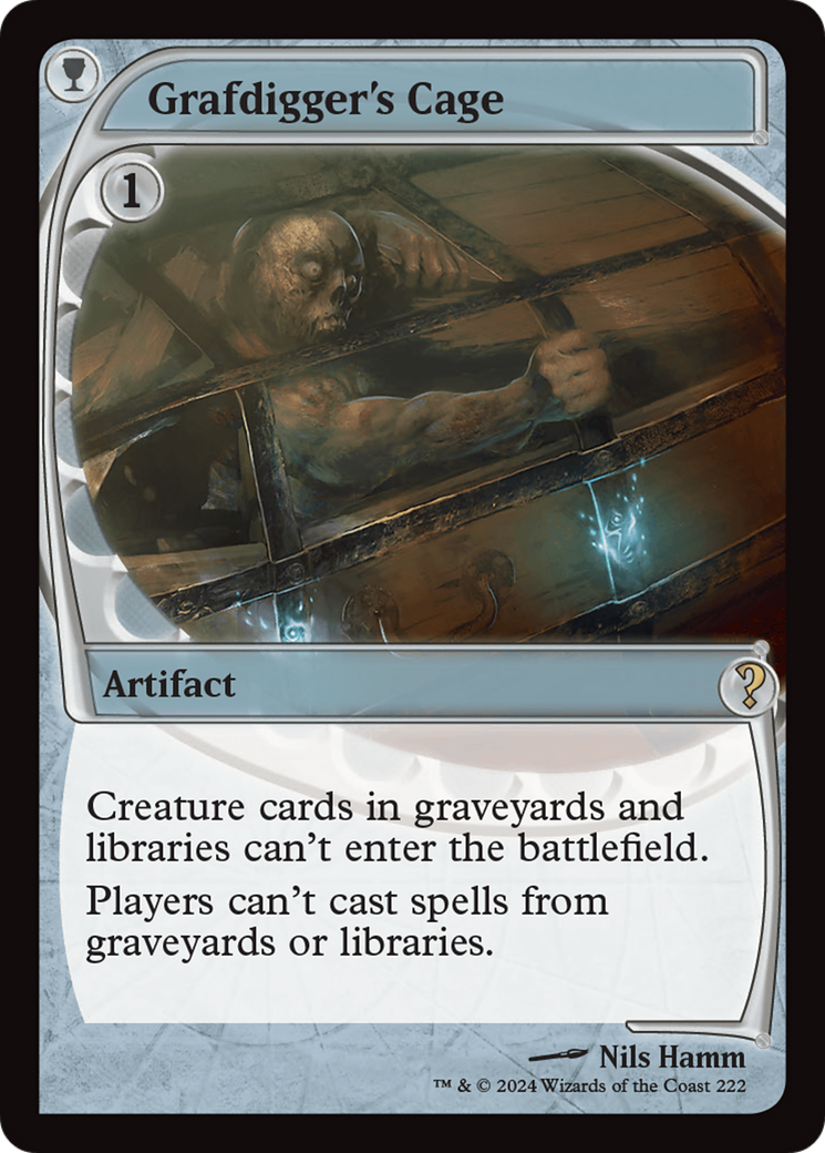 Grafdigger's Cage (Future Sight) [Mystery Booster 2] | Chromatic Games