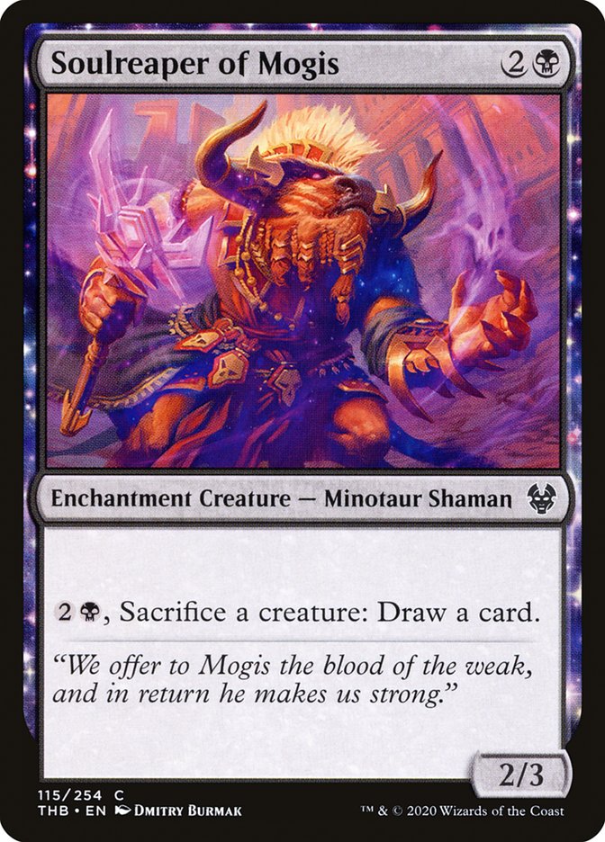 Soulreaper of Mogis 115/254 (Theros Beyond Death)  | Chromatic Games