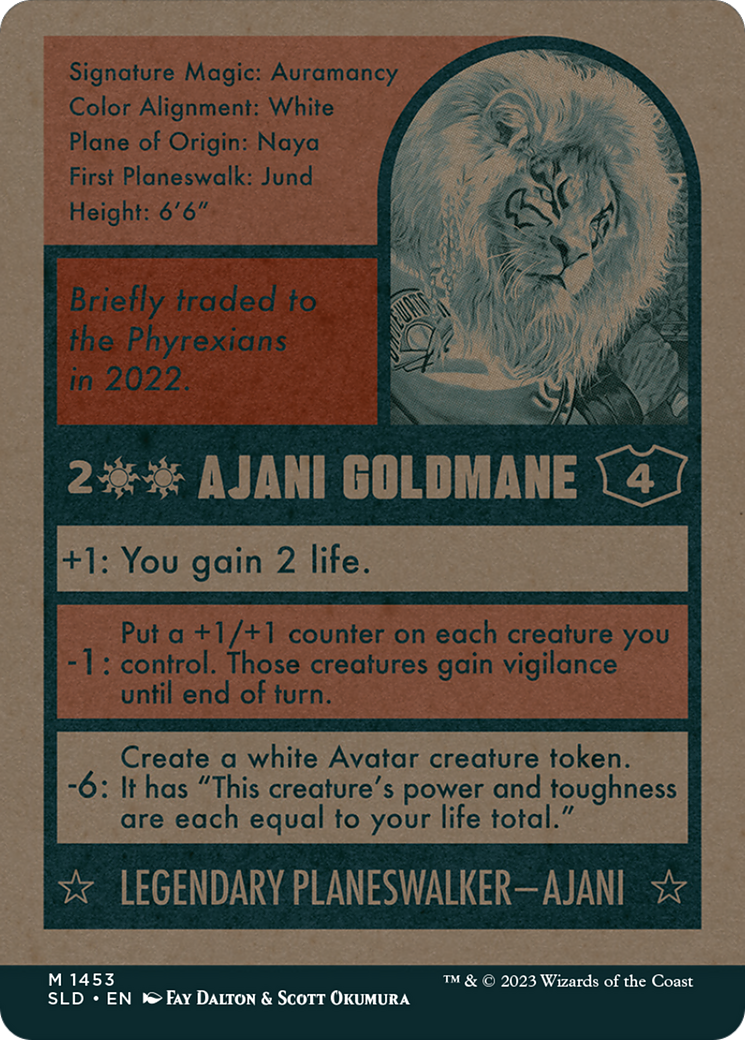 Ajani Goldmane [Secret Lair Drop Series] | Chromatic Games