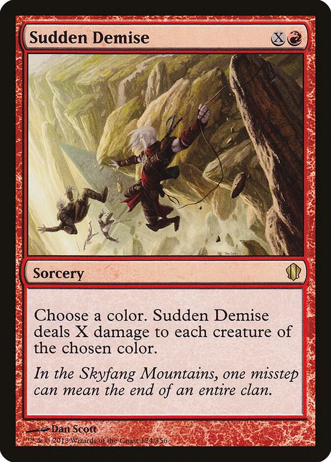 Sudden Demise 124/356 (Commander 2013)  | Chromatic Games