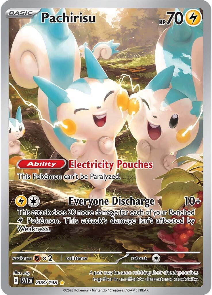 Pachirisu (208/198) [Scarlet & Violet: Base Set] | Chromatic Games