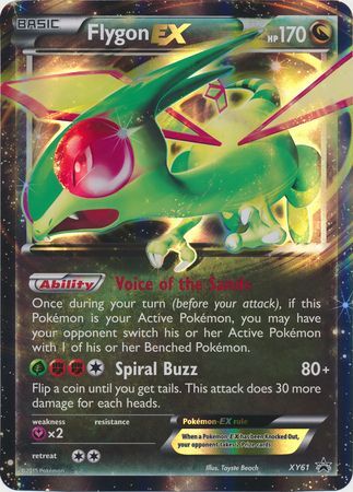 Flygon EX (XY61) (Jumbo Card) [XY: Black Star Promos] | Chromatic Games