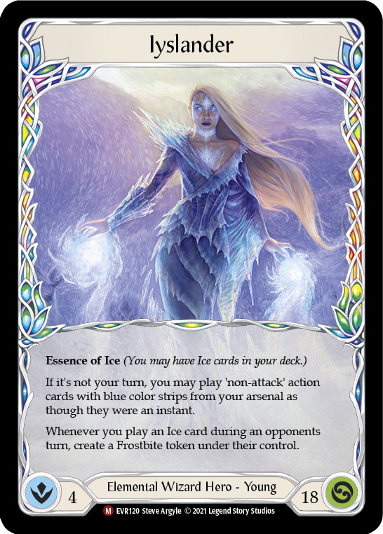 Iyslander [EVR120] (Everfest)  1st Edition Rainbow Foil | Chromatic Games