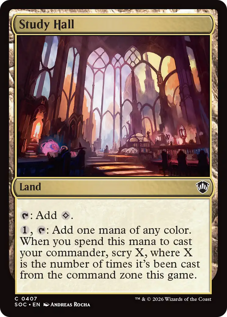 Study Hall [Secrets of Strixhaven Commander] | Chromatic Games