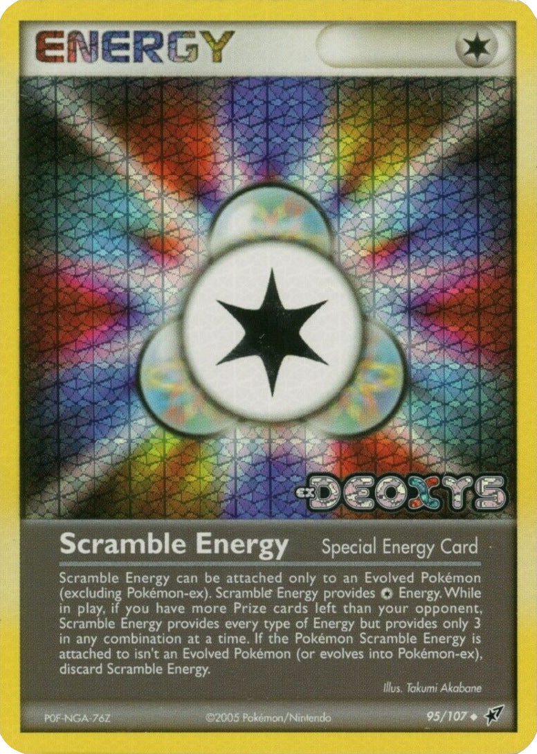 Scramble Energy (95/107) (Stamped) [EX: Deoxys] | Chromatic Games