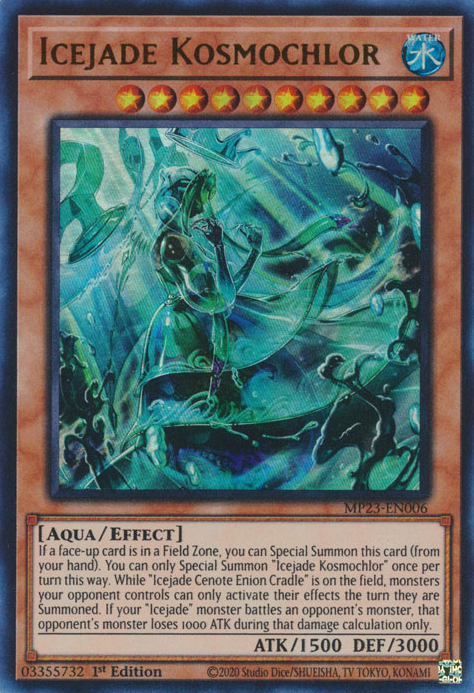 Icejade Kosmochlor [MP23-EN006] Ultra Rare | Chromatic Games