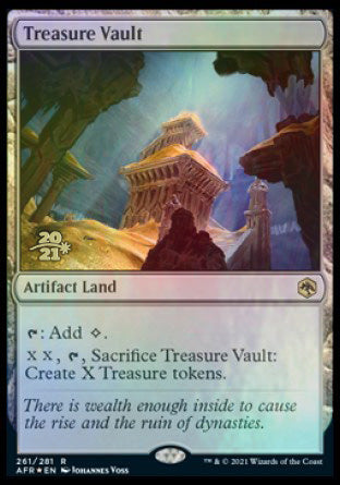 Treasure Vault [Dungeons & Dragons: Adventures in the Forgotten Realms Prerelease Promos] | Chromatic Games