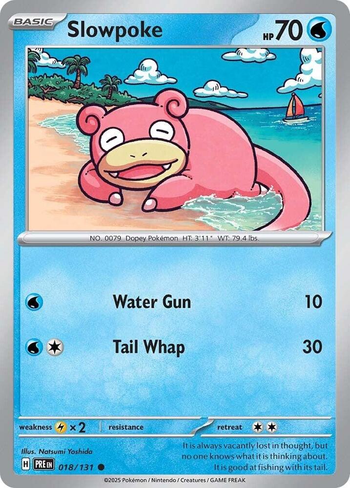 Slowpoke (018/131) [Scarlet & Violet: Prismatic Evolutions] | Chromatic Games