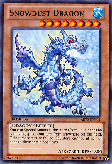 Snowdust Dragon [ABYR-EN093] Common | Chromatic Games