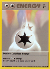 Double Colorless Energy (124/130) [Base Set 2] | Chromatic Games