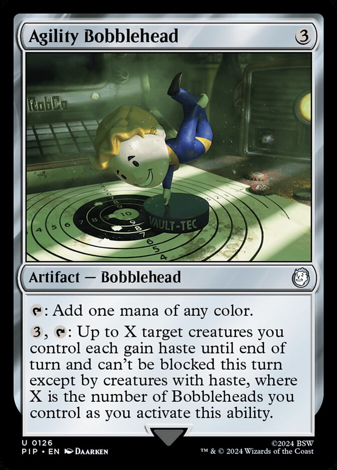 Agility Bobblehead 126 (Universes Beyond: Fallout)  | Chromatic Games