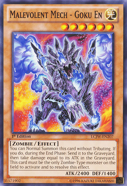 Malevolent Mech - Goku En [LCJW-EN207] Common | Chromatic Games