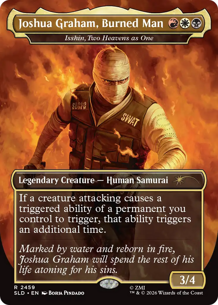 Joshua Graham, Burned Man - Isshin, Two Heavens as One [Secret Lair Drop Series] | Chromatic Games