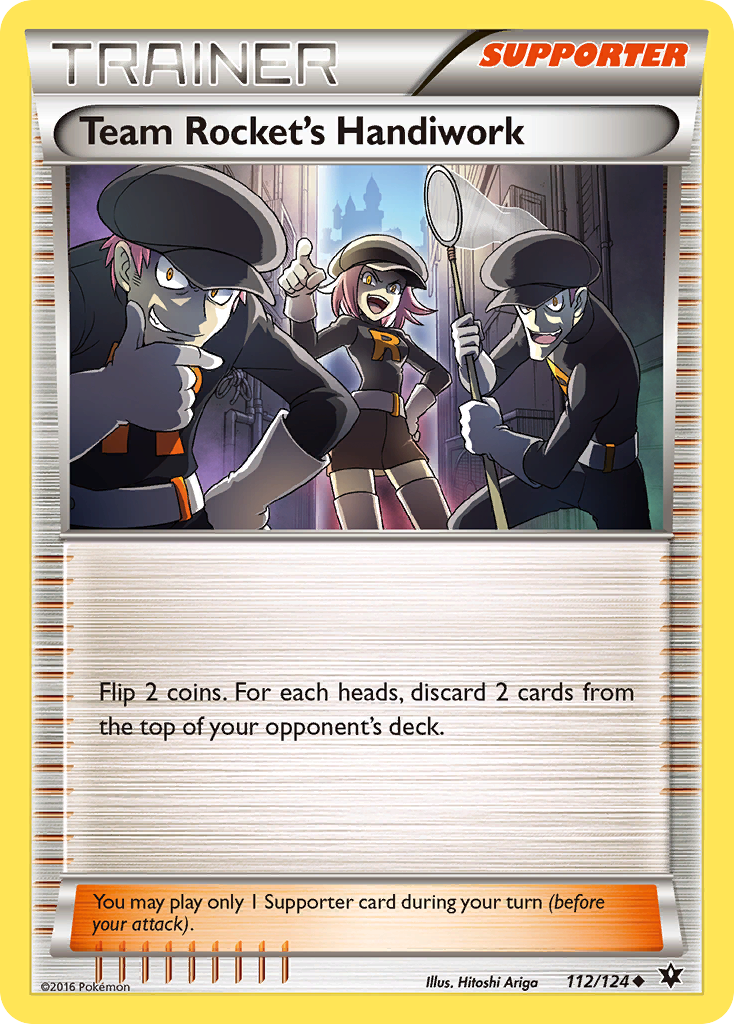 Team Rocket's Handiwork (112/124) [XY: Fates Collide] | Chromatic Games