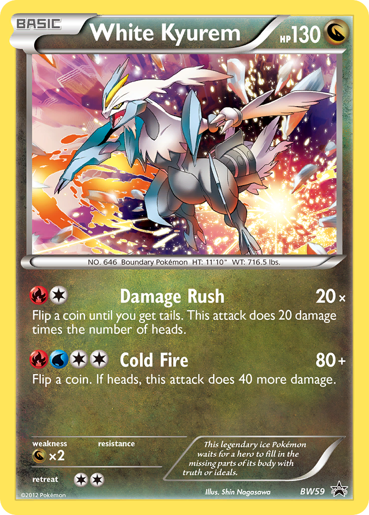 White Kyurem (BW59) [Black & White: Black Star Promos] | Chromatic Games