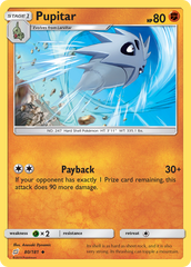 Pupitar (80/181) [Sun & Moon: Team Up] | Chromatic Games