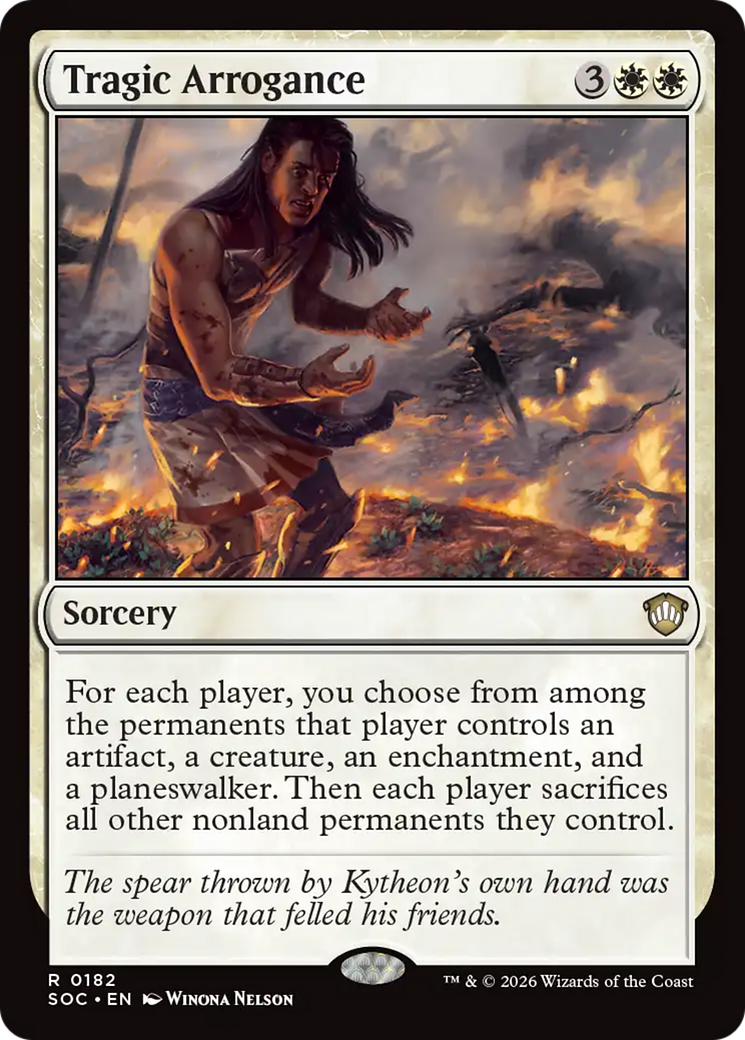 Tragic Arrogance [Secrets of Strixhaven Commander] | Chromatic Games