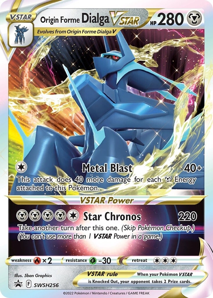 Origin Forme Dialga VSTAR (SWSH256) [Sword & Shield: Black Star Promos] | Chromatic Games