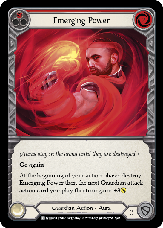 Emerging Power (Red) [U-WTR069] (Welcome to Rathe Unlimited)  Unlimited Normal | Chromatic Games