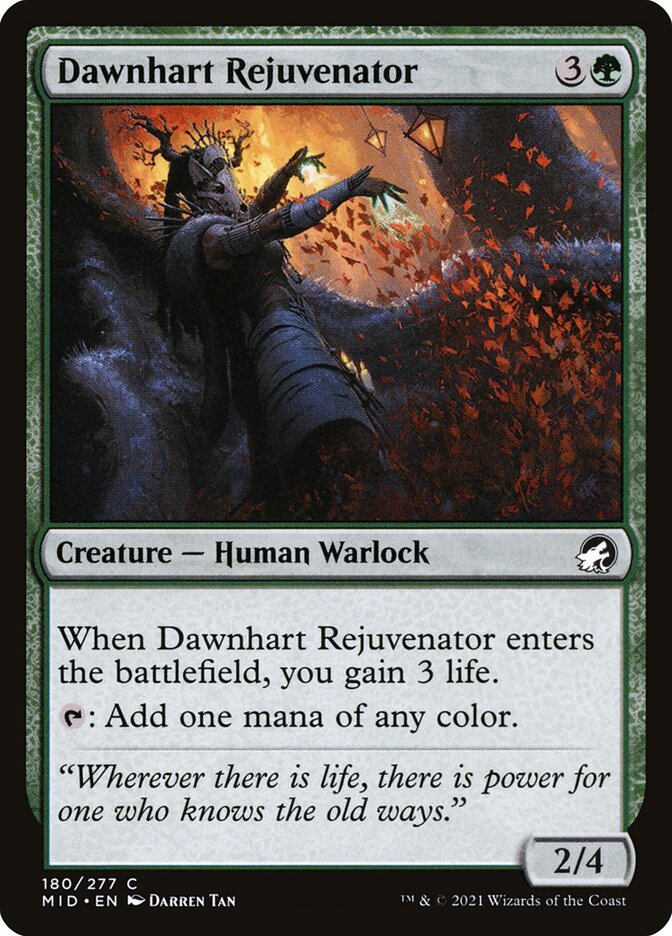 Dawnhart Rejuvenator 180/277 (Innistrad: Midnight Hunt)  | Chromatic Games
