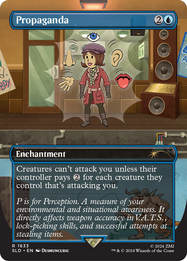 Propaganda (1633) (Rainbow Foil) [Secret Lair Drop Series] | Chromatic Games