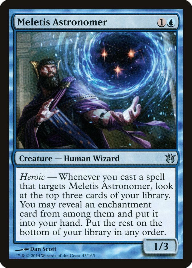 Meletis Astronomer 43/165 (Born of the Gods)  | Chromatic Games