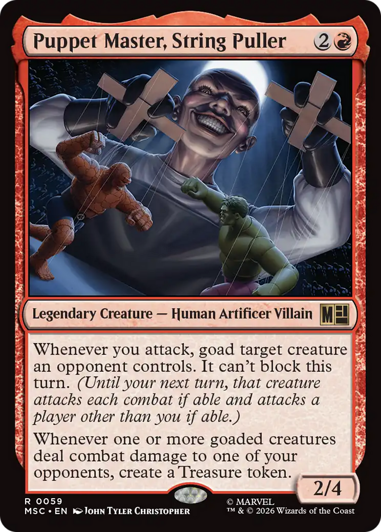 Puppet Master, String Puller [Marvel Super Heroes Commander] | Chromatic Games