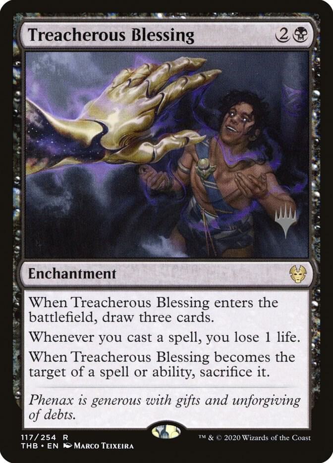 Treacherous Blessing 117 (Promo Pack: Theros Beyond Death)  - Foil | Chromatic Games