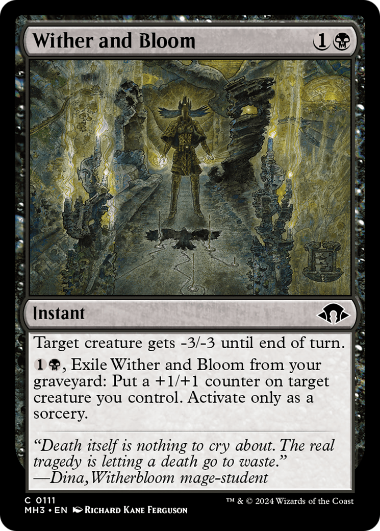 Wither and Bloom [Modern Horizons 3] | Chromatic Games