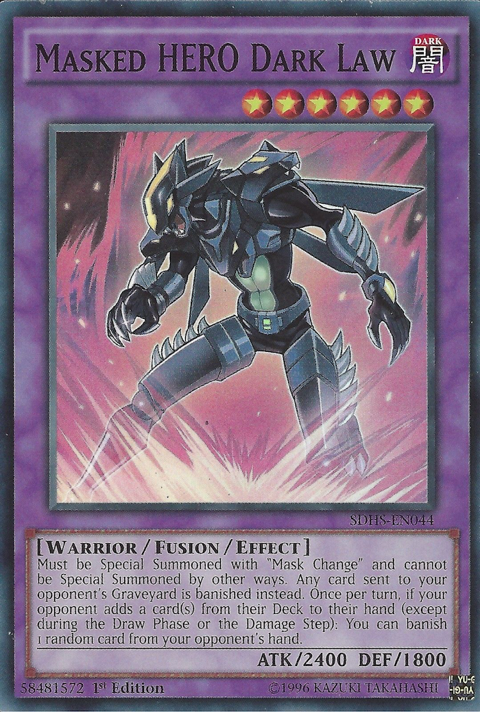 Masked Hero Dark Law [SDHS-EN044] Super Rare | Chromatic Games