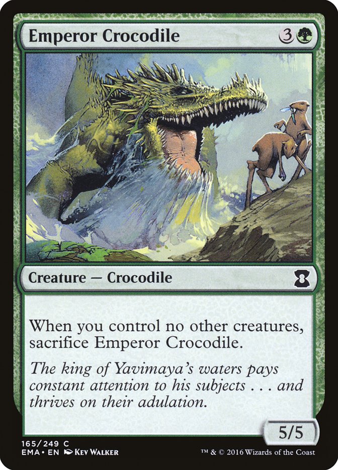 Emperor Crocodile 165/249 (Eternal Masters)  | Chromatic Games
