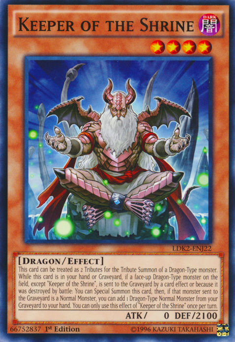 Keeper of the Shrine [LDK2-ENJ22] Common | Chromatic Games