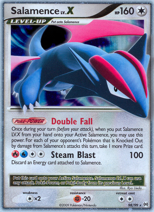 Salamence LV.X (98/99) [Platinum: Arceus] | Chromatic Games