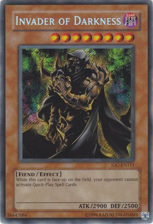 Invader of Darkness [IOC-EN111] Secret Rare | Chromatic Games