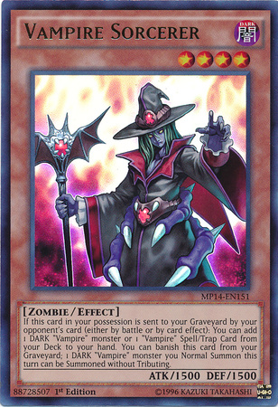Vampire Sorcerer [MP14-EN151] Ultra Rare | Chromatic Games