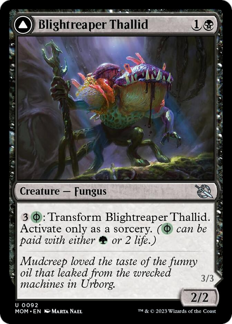 Blightreaper Thallid // Blightsower Thallid [March of the Machine] | Chromatic Games