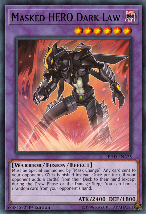 Masked Hero Dark Law [LEHD-ENA35] Common | Chromatic Games