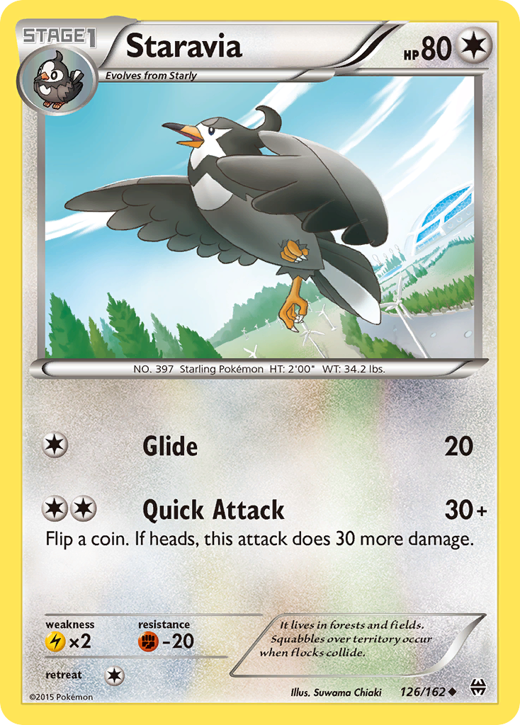 Staravia (126/162) [XY: BREAKthrough] | Chromatic Games